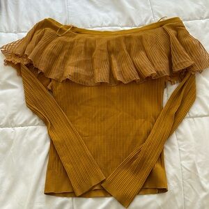 English Factory off the shoulder top